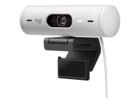 Logitech BRIO 500 – Webcam – Off-White