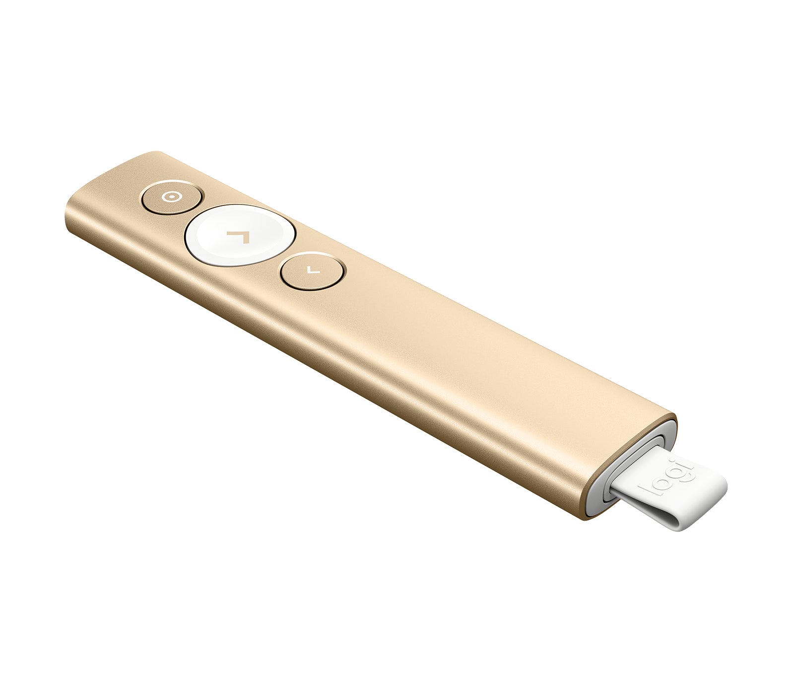 Logitech SPOTLIGHT Fernbedienung – Gold