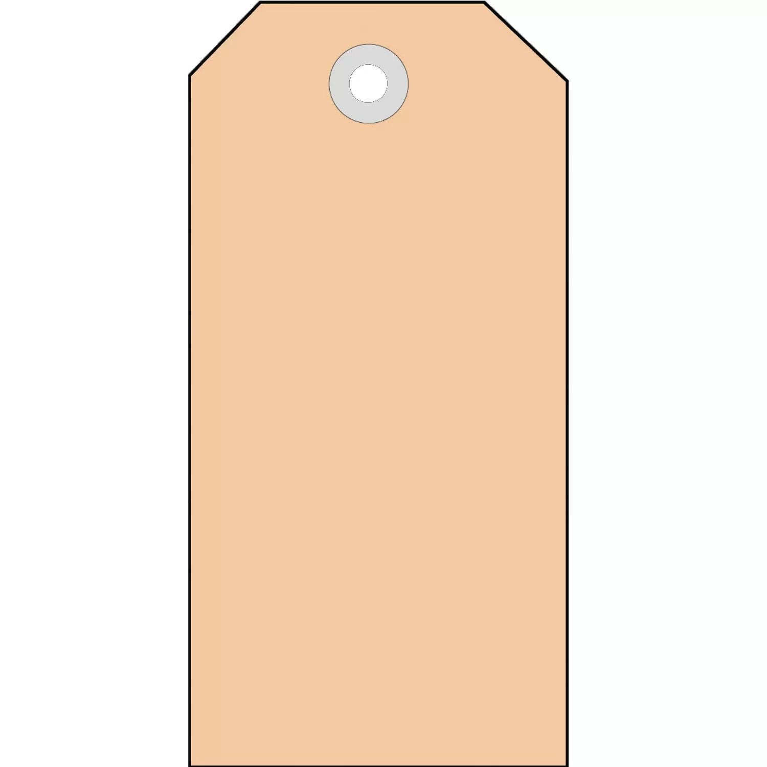 HERMA Anhängeetiketten – rechteckig 60 × 113 mm, Karton, beige, mit Kunststofföse, 100 Stk.
