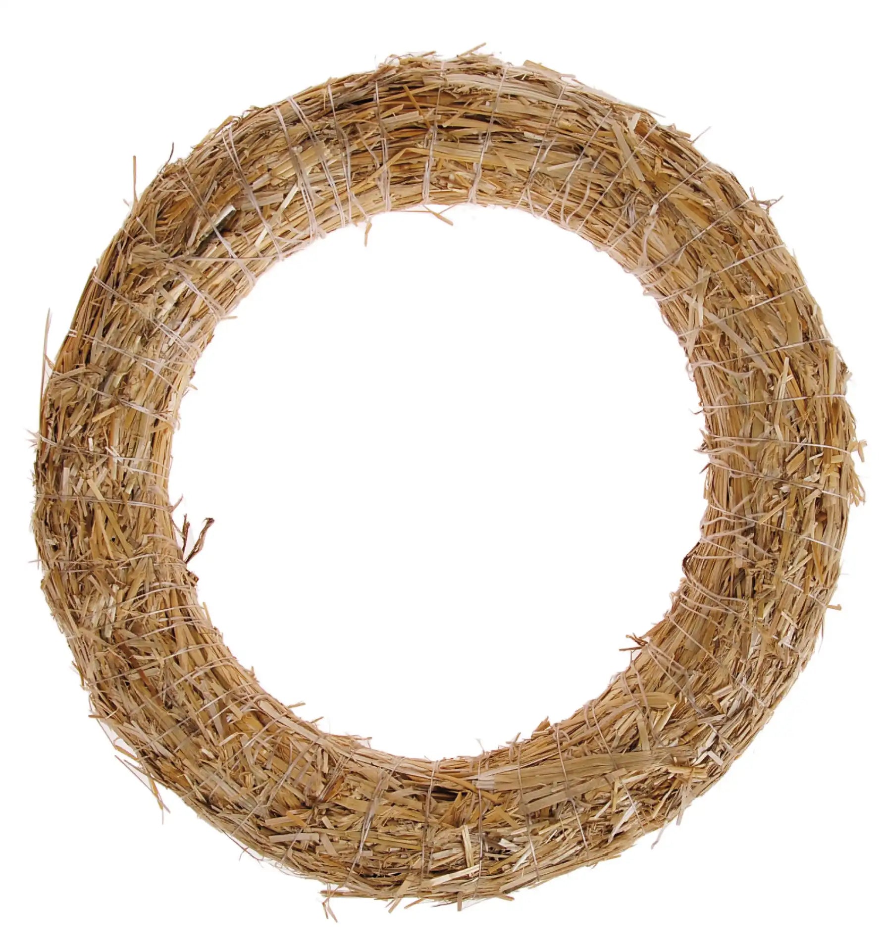 Opiflor Strohkranz, Stroh, Natur, Ø 30 cm × 4 cm, 10 Stk.