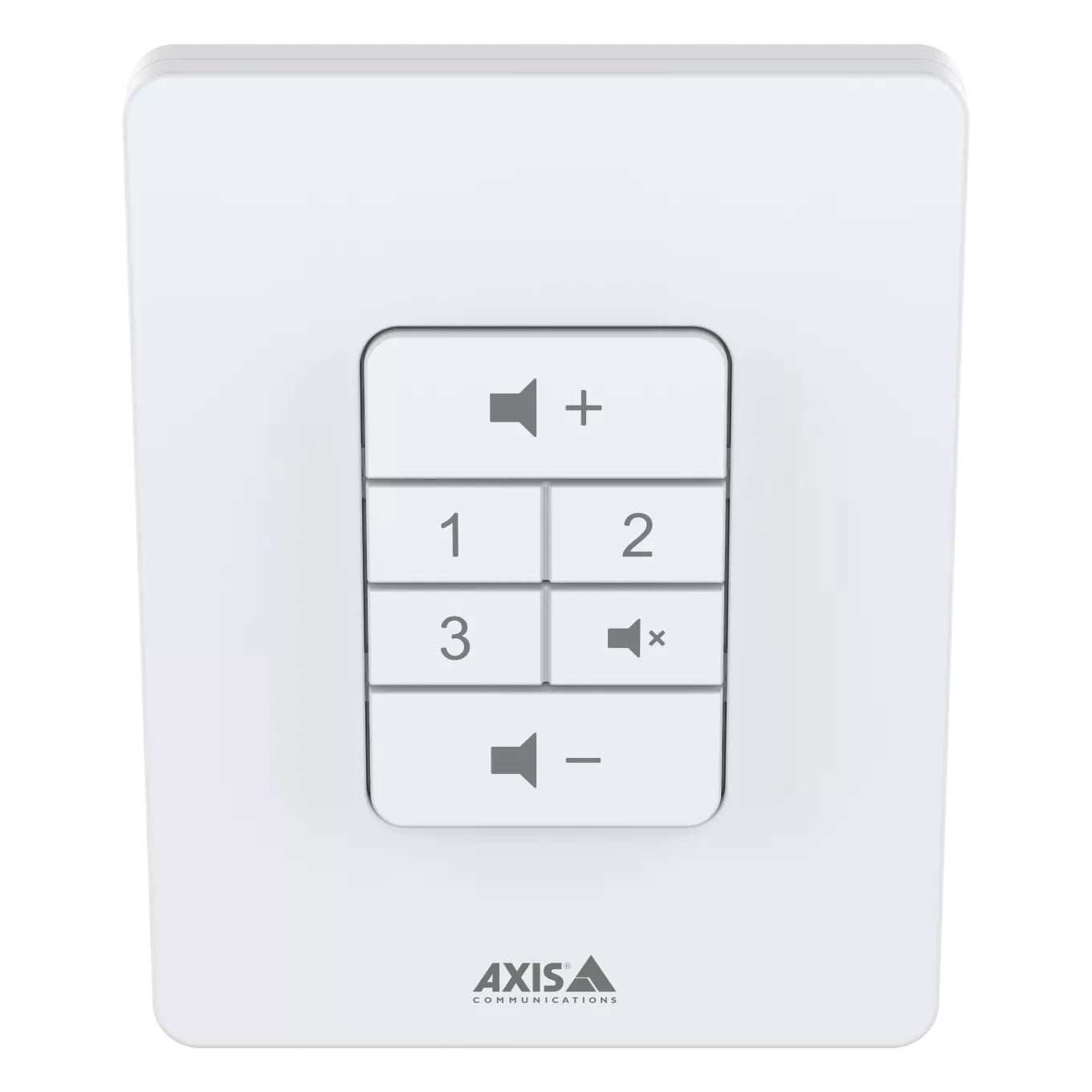 Axis C8310 – Digitaler Lautstärkeregler, Wandmontiert, Klemmen, 12 V, Weiss