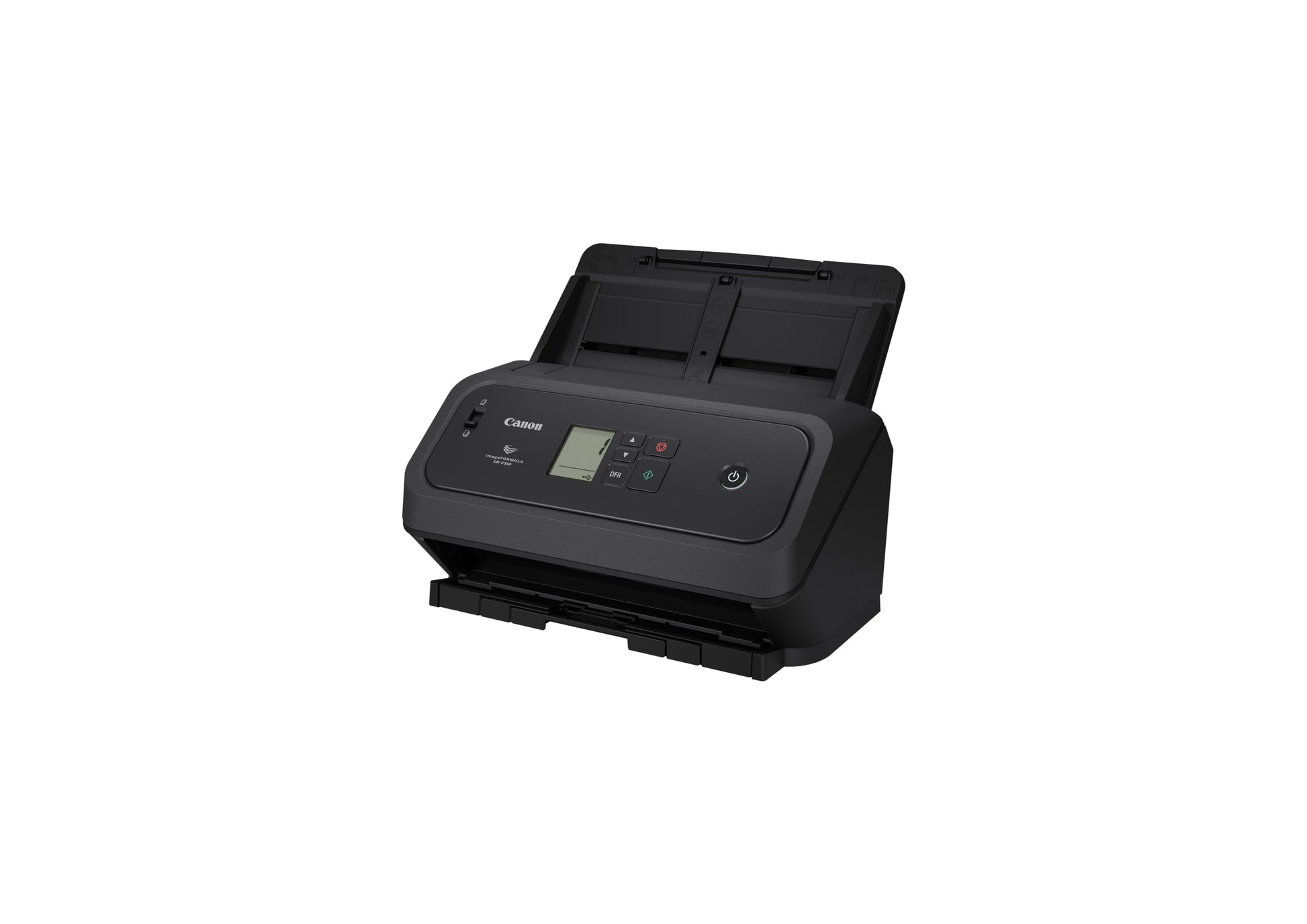 Canon DR-C340 – Flachbettscanner mit ADF, Legal, Duplex, 80 Seiten/Min., 600 dpi, ADF 7000 Blatt, LAN, USB, für Linux