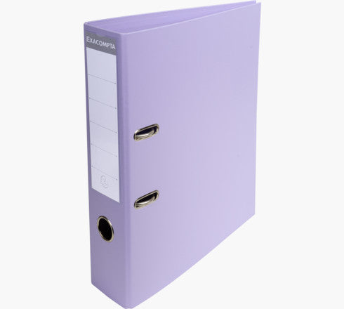 Exacompta Premium Ordner – für A4 – Rückenbreite 7 cm – Lila
