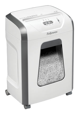Fellowes Powershred 15C – Aktenvernichter, DIN P-4, Partikelschnitt 4 × 40 mm, 15 Blatt, 19 l