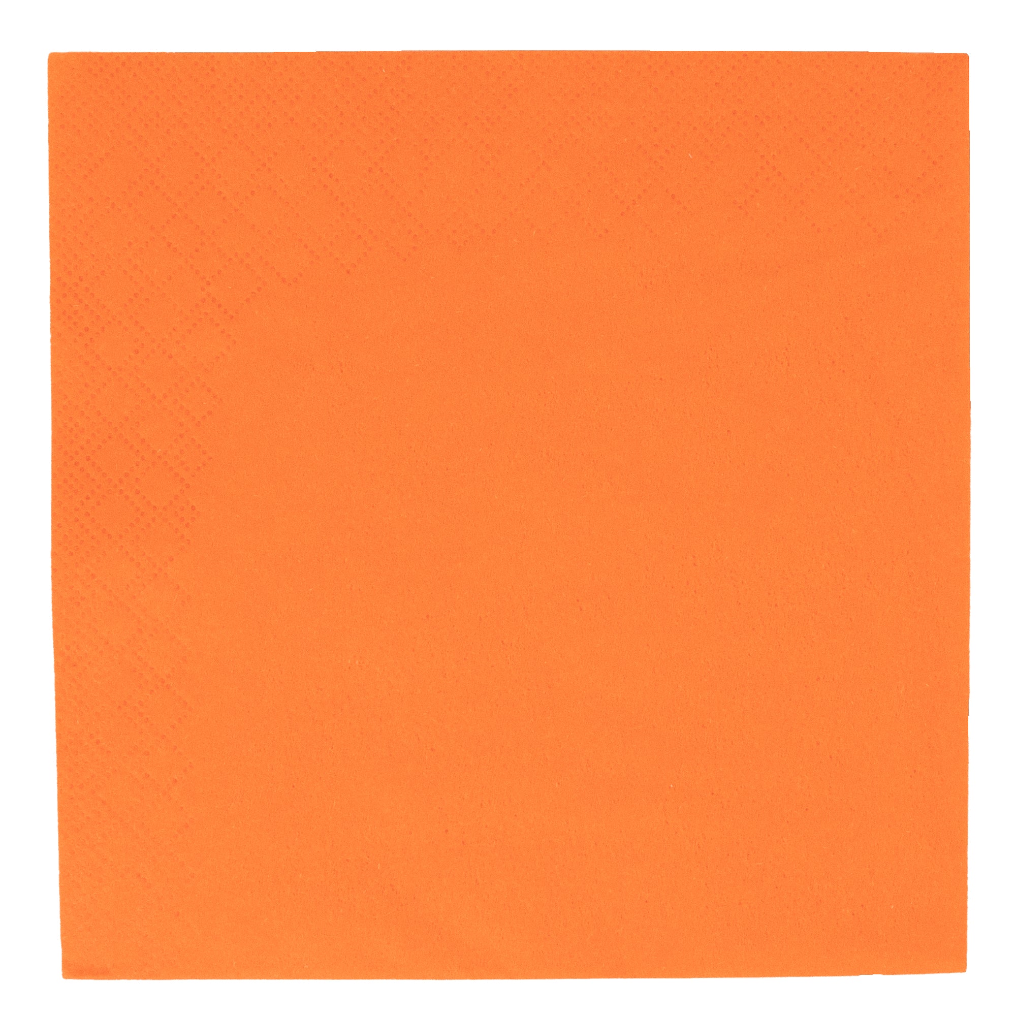 Elco Servietten orange – 40 × 40 cm, 3-lagig – 100 Stück