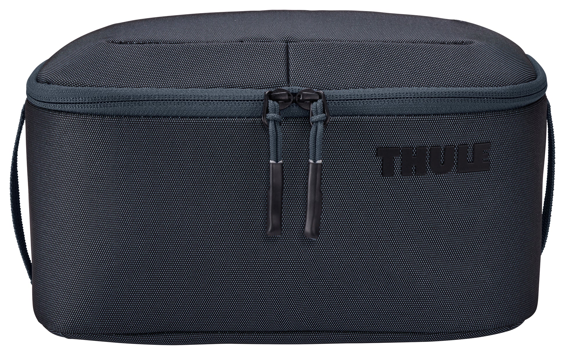 Thule Kulturbeutel Subterra 2 – bluesign, aufhängbar – 7 l – dunkelgrau – Polyester, TPU