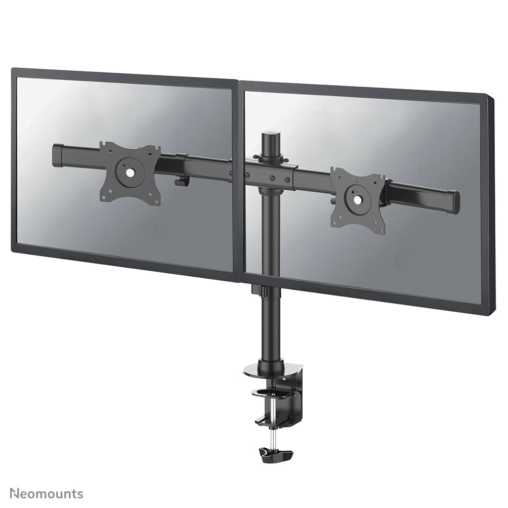 Neomounts Monitorarm – FPMA-DCB100DBLACK, Klemme/Durchführung, 10–27"