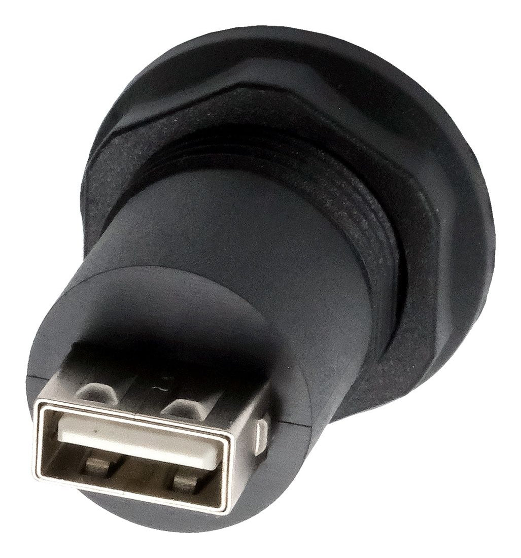EXSYS USB-Adapter USB-B auf USB-A – USB 2.0 (480 Mbit/s) – Schwarz