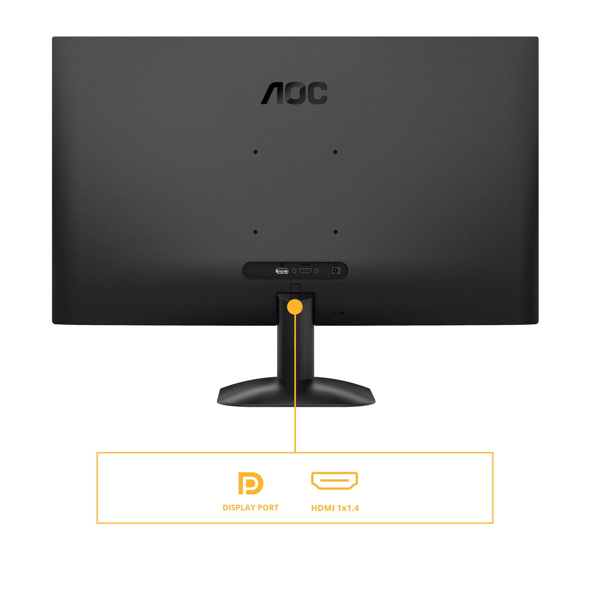 AOC Q27B35E – Monitor, 27", 2560 × 1440 (WQHD), IPS, 75 Hz, Adaptive Sync, VESA 100 × 100, Schwarz