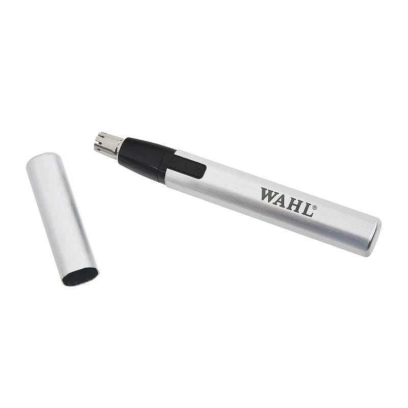 Wahl Nasen- & Ohrtrimmer Micro GroomsMan – Batteriebetrieben, 1 × AAA – Silber