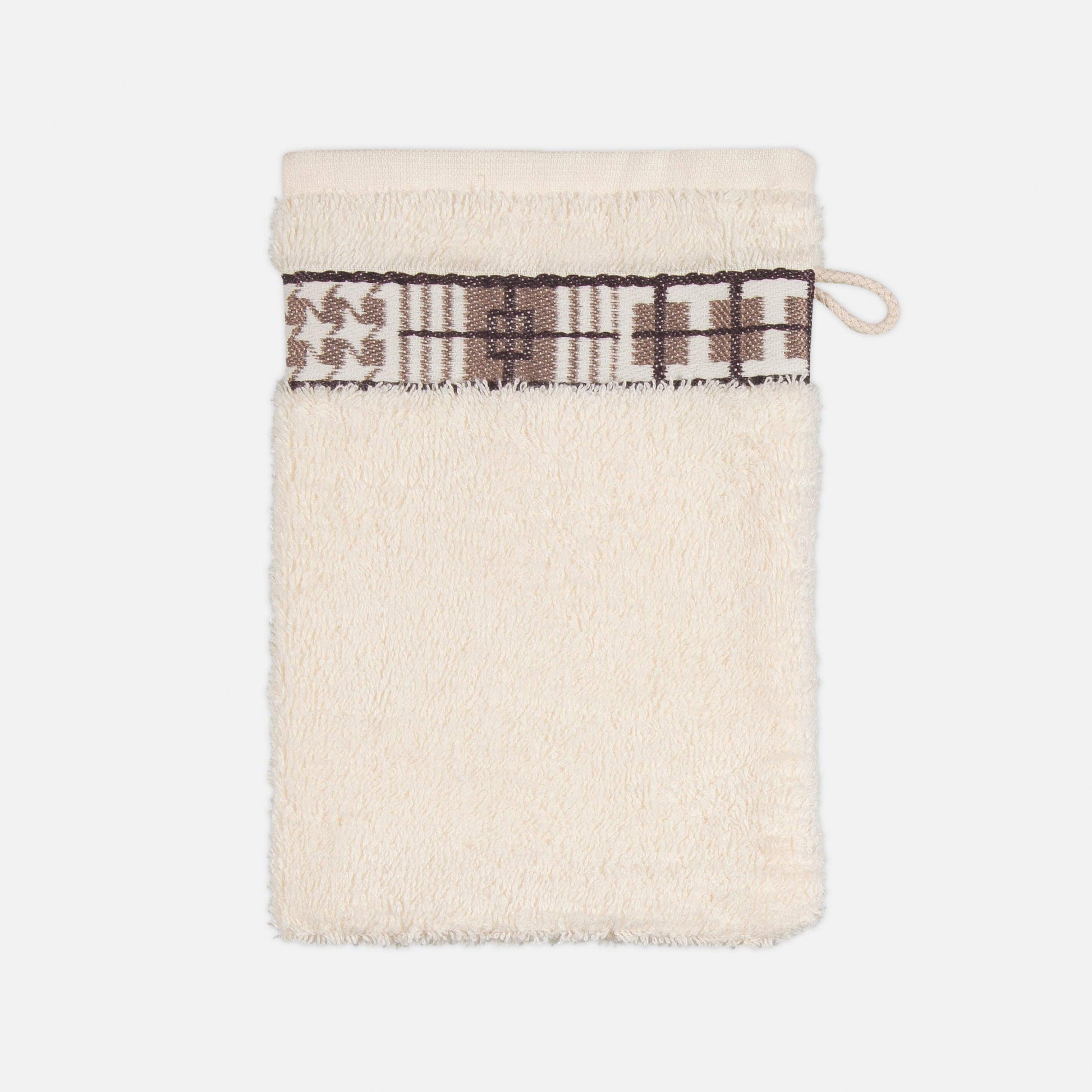 Frottana Waschlappen Fjord – 15×20 cm, Baumwolle, 500 g/m², Elfenbein