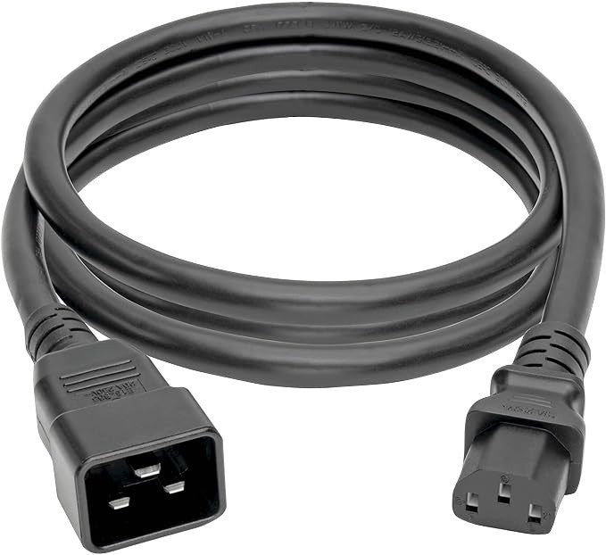 HPE Netzkabel, IEC C20 auf IEC C13, 15 A, 2 m