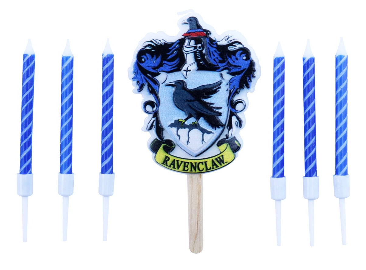 PME Geburtstagskerzen Harry Potter Ravenclaw – Grün – 7,0 cm – Kunststoff – 7 Stk