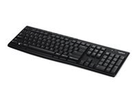 Logitech Kabellose Tastatur – K270, Unifying-USB-Empfänger, 10 m Reichweite