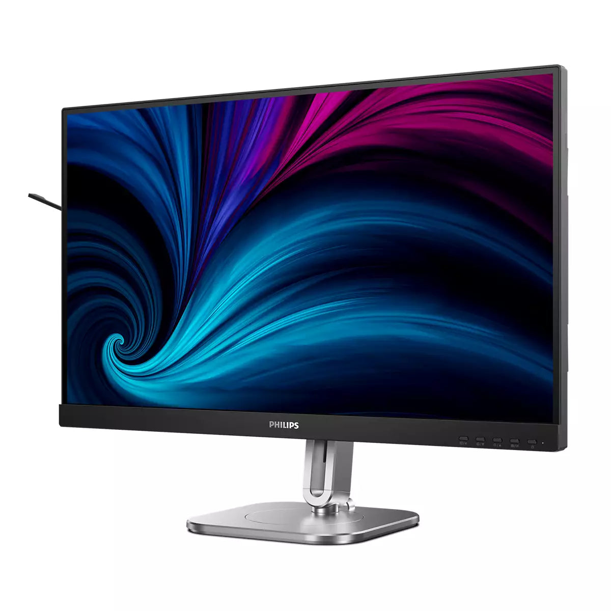 Philips 27B2U4601/00 – Monitor, 27", IPS, 120 Hz, USB-C (PD 100W), Pivot, Lautsprecher, Dunkelgrau