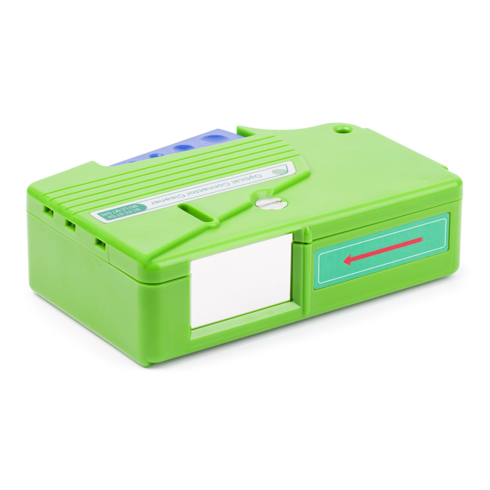 StarTech.com Reinigungs-Set, 500 Reinigungszyklen – für LC/SC/ST/FC-Steckverbinder – Blau/Grün