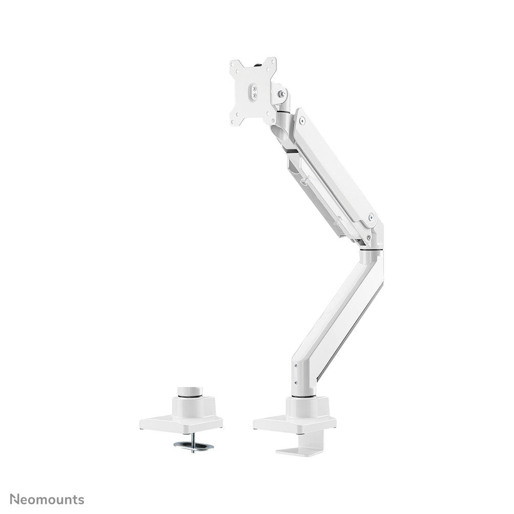 Neomounts NM-D775 Whiteplus – Monitorarm, Tischdurchführung, bis 49", höhenverstellbar, neigbar