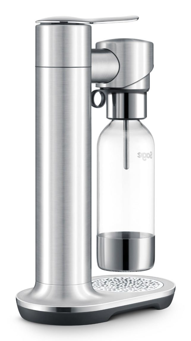 SAGE Wassersprudler inFizz NRE – 1 l Flasche – Anthrazit/Edelstahl