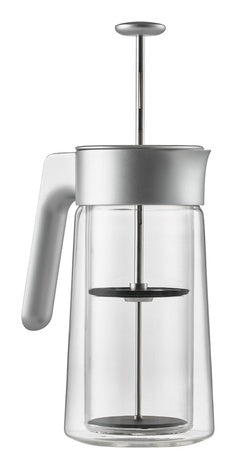 Jacob Jensen French Press / Kaffeebereiter – 0,8 l, 8 Tassen, Borosilikatglas/PP