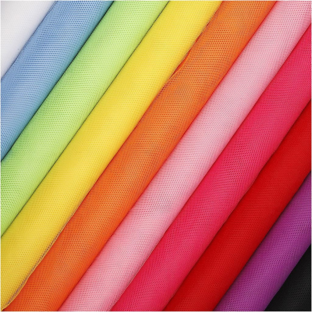 Creativ Company Tüll – mehrfarbig – 50 × 500 cm