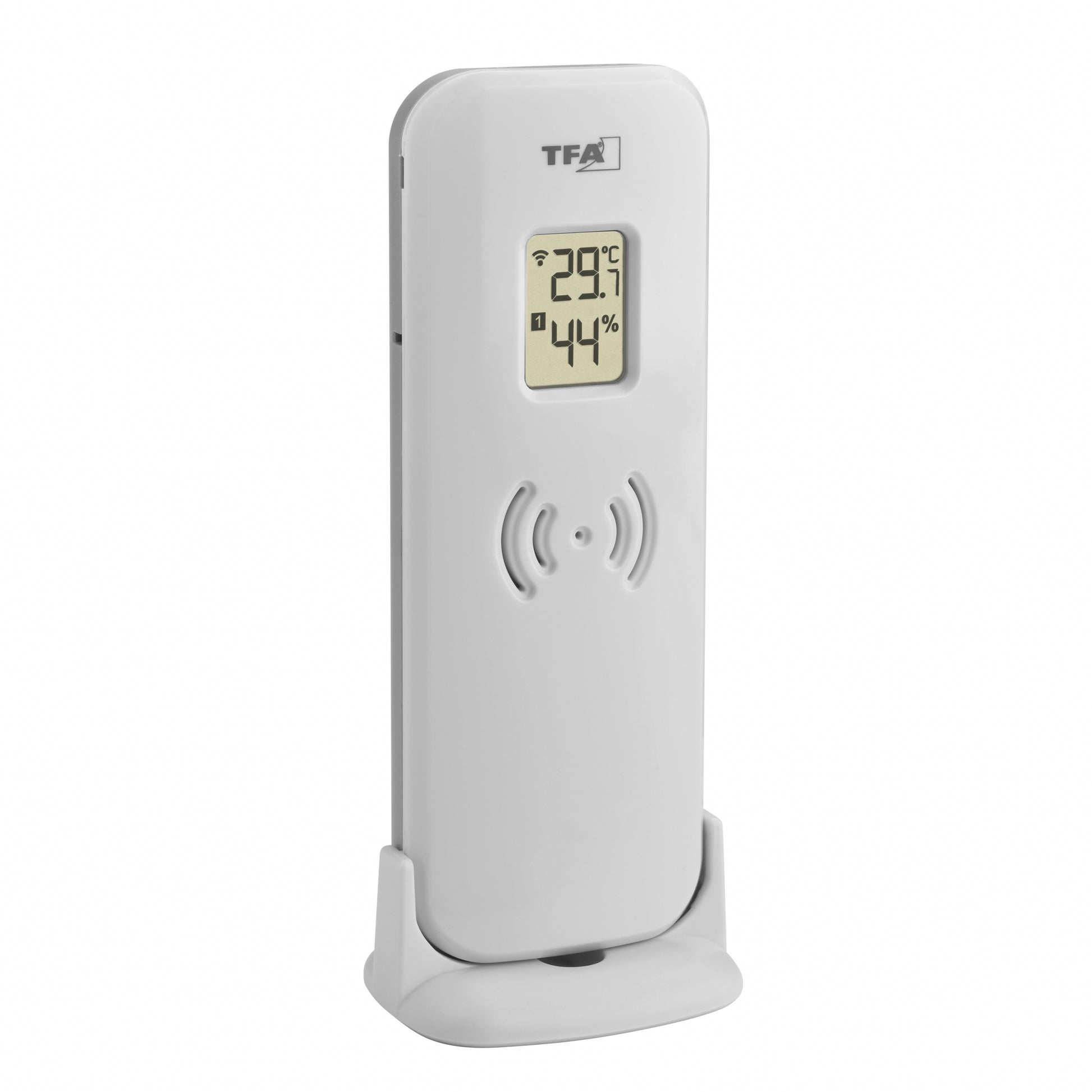 TFA-Dostmann Season 2 Temperatur-/Feuchtesensor – Kabellos (433 MHz), −40–60 °C, 10–99 %, Innen/Aussen