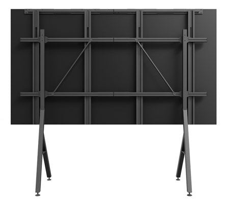 Hagor Bodenständer – 146" – Höhenverstellbar, für Samsung IAB 146" – Schwarz