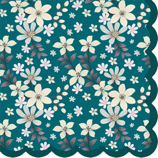 Paper + Design Servietten Blossom Bliss – 33 × 33 cm, 3-lagig – 20 Stück