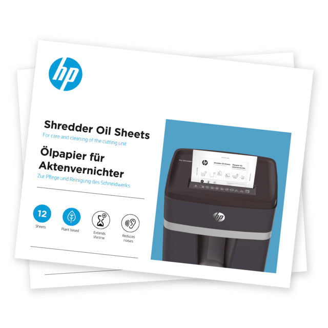 HP Ölblätter für Aktenvernichter – 12 Stk.