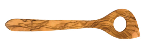 Heidi Cheese Line Lochlöffel 30 cm, Olivenholz, Braun