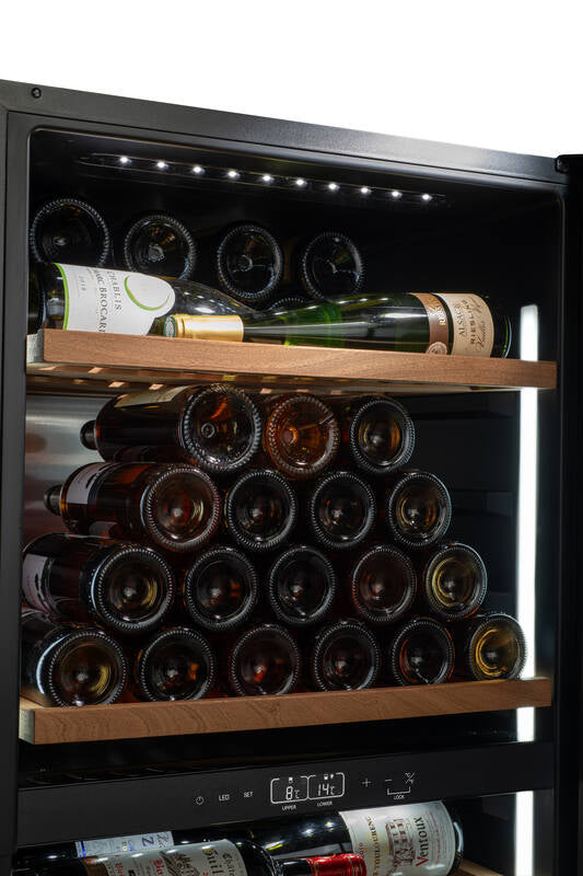 Climadiff Weinkühlschrank MILLESIME140DB – 293 l, 220/240 V, Kompressor, Energieeffizienzklasse F