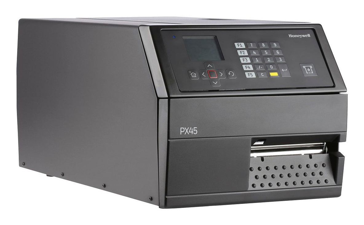 Honeywell PX45A – Etikettendrucker, Thermotransfer, für Etiketten bis 110 mm, USB, LAN, 203 × 203 dpi