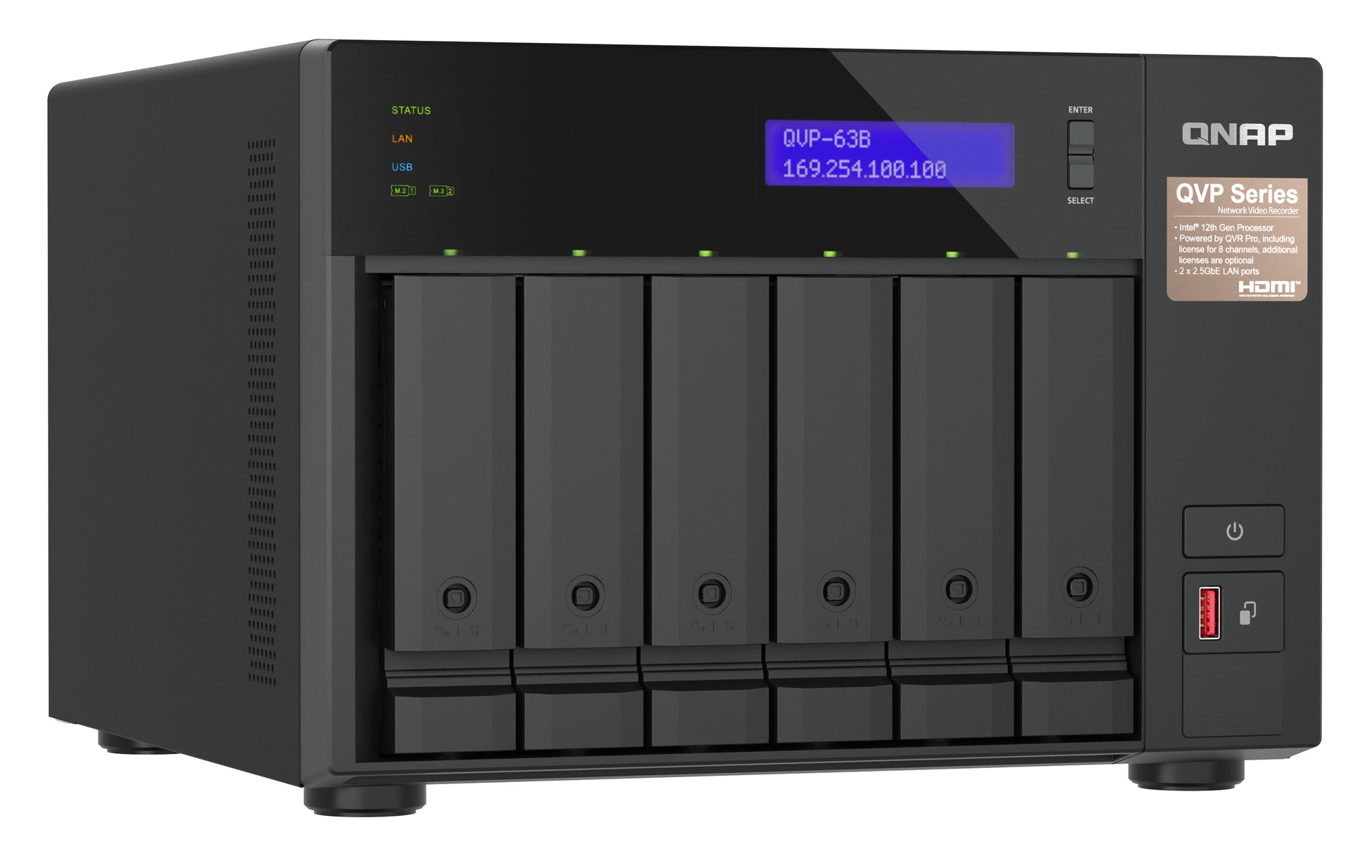 QNAP QVP-63B Allgemeines Speichergerät