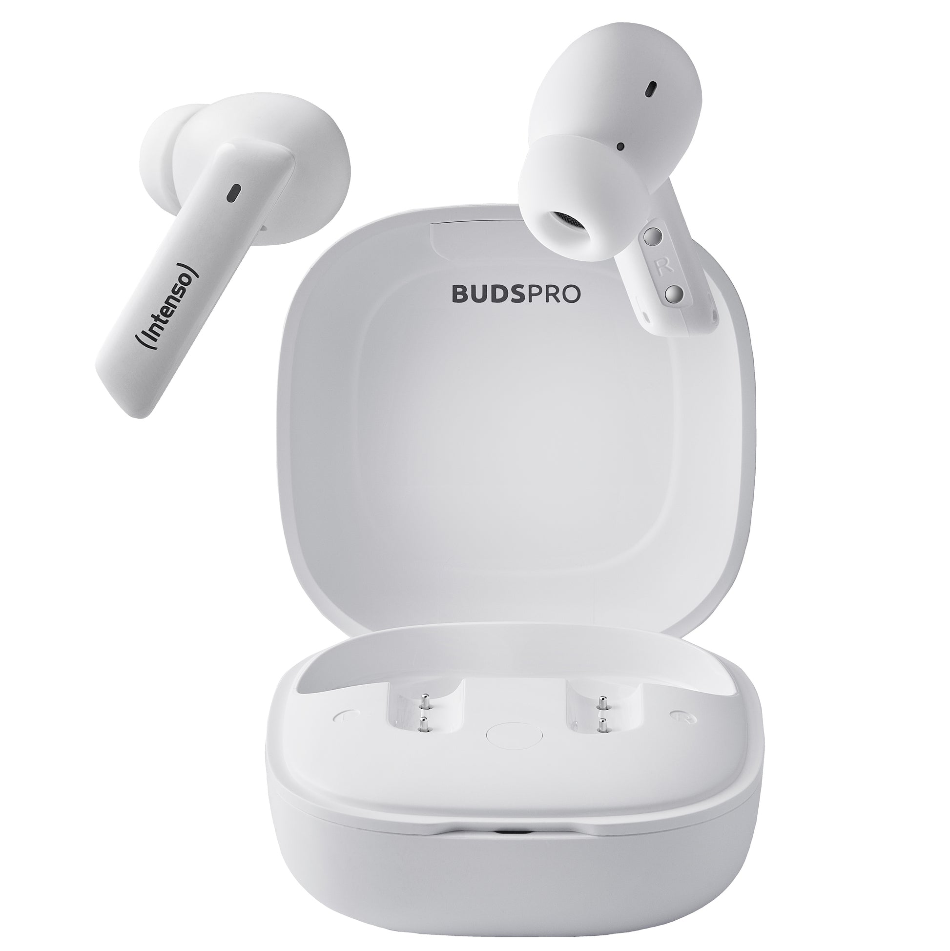 Intenso T502AE TWS In-Ear – ANC, mit Ladecase, Weiss, BT 5.3