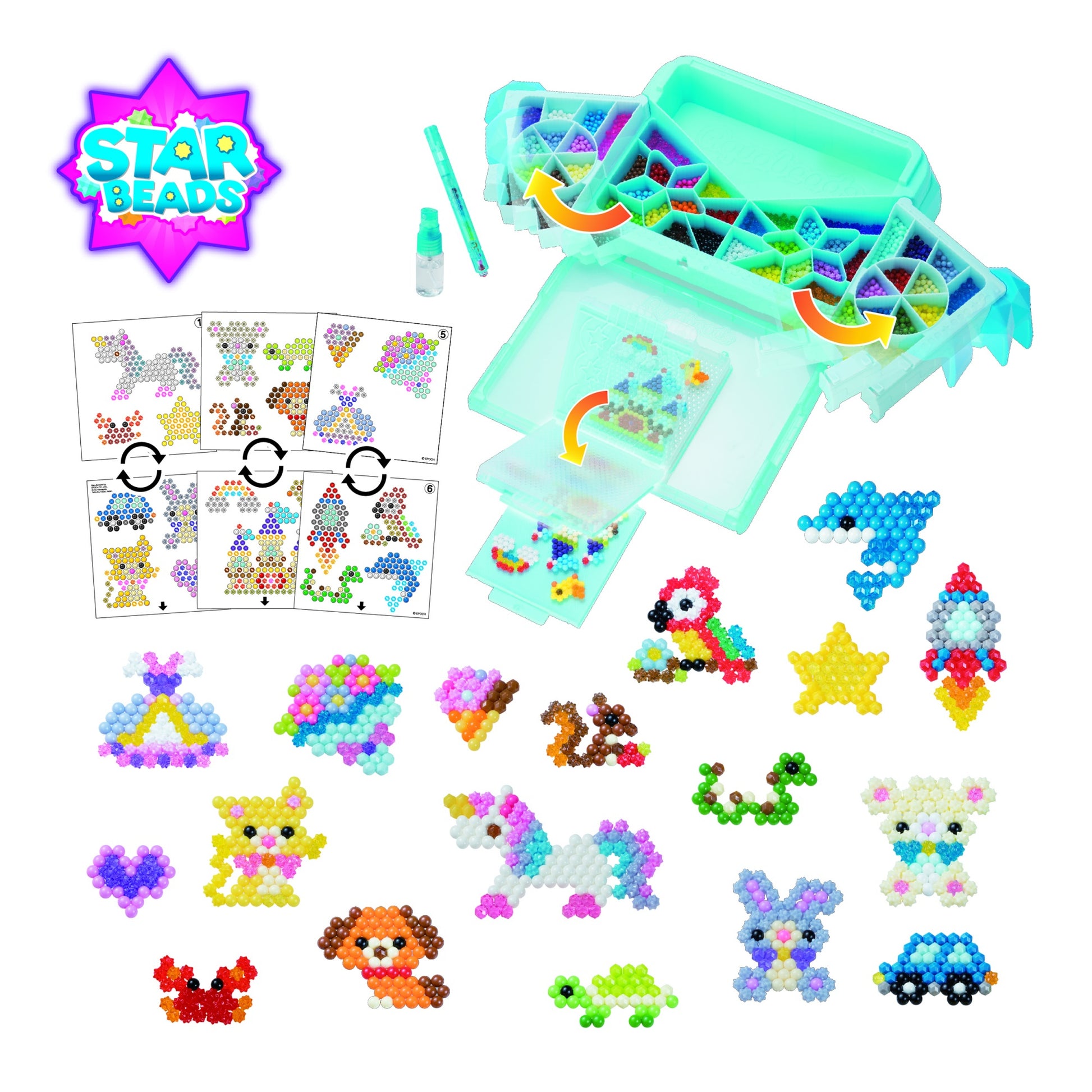 Aquabeads Designfabrik – Perlen-Set – ab 4 Jahren