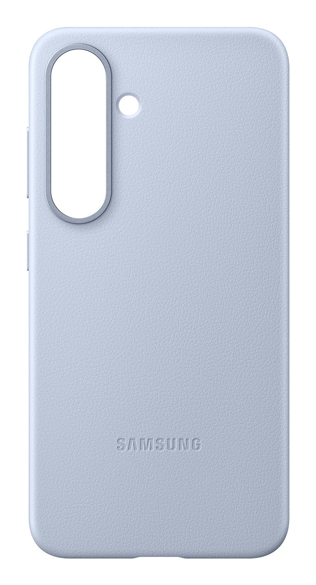Samsung Backcover – für Galaxy S25 – hellblau – Kunstleder