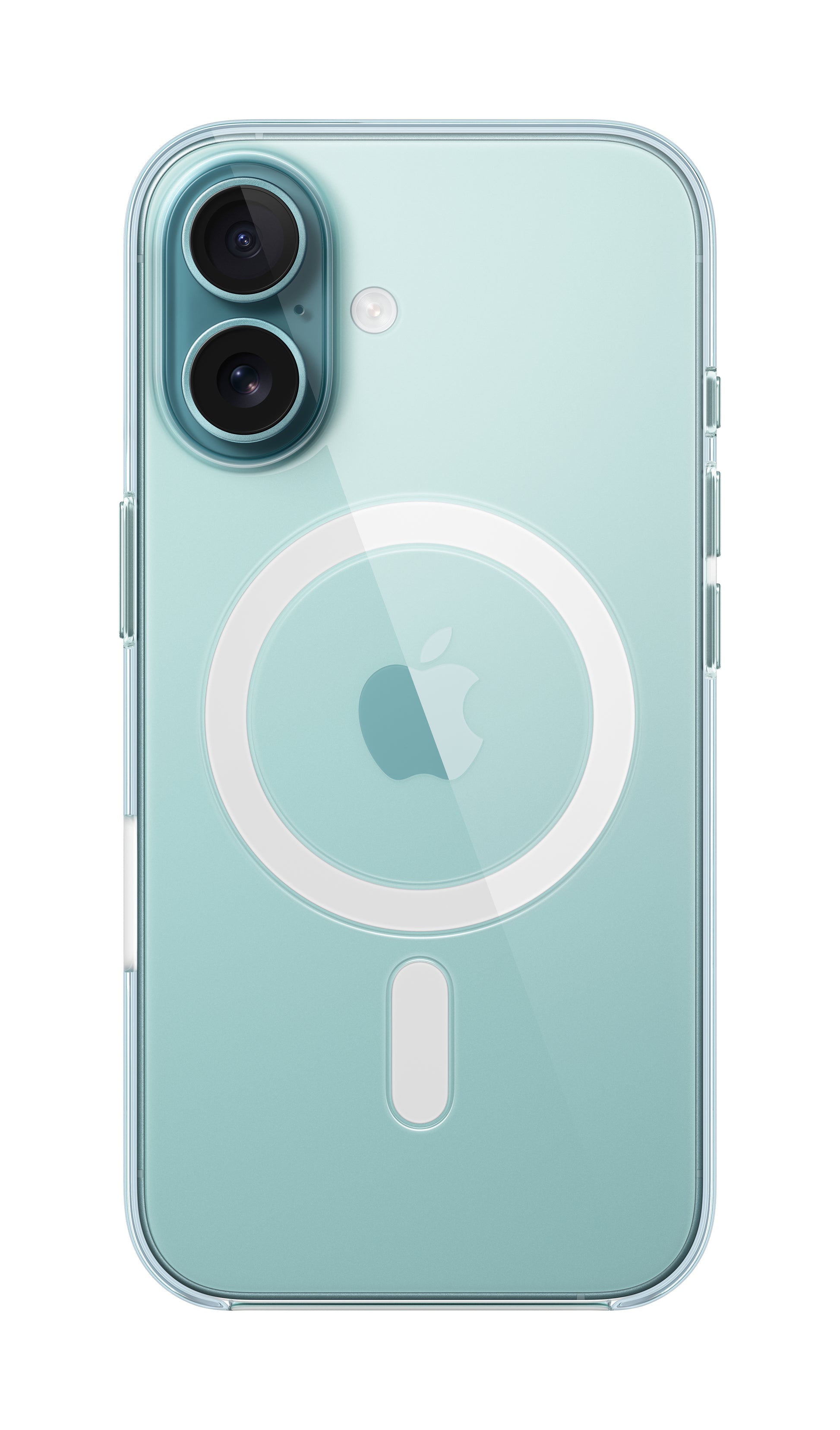 Apple Backcover – für Apple iPhone 16 – transparent – PC – MagSafe-kompatibel