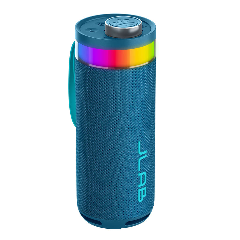 JLab Go Party – Party-Lautsprecher – 10 W, RGB-LED, IP56, 16 h – Navy