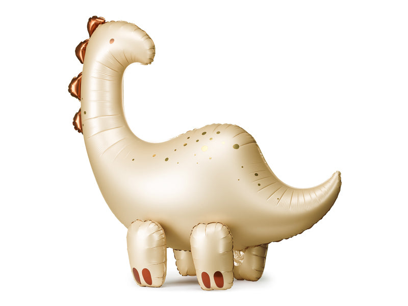 PartyDeco Folienballon Brontosaurus stehend – mehrfarbig – 85 × 91 cm – 1 Stk
