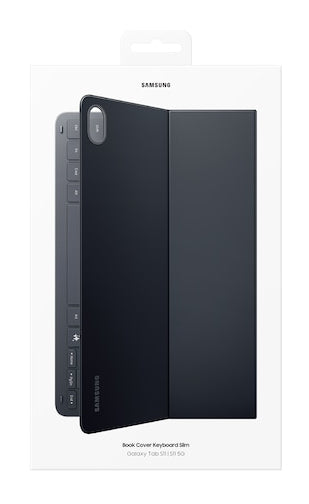 Samsung Book Cover Slim Keyboard Notebook-Schutzhülle – für Galaxy Tab S11, 11", Kunststoff, schwarz