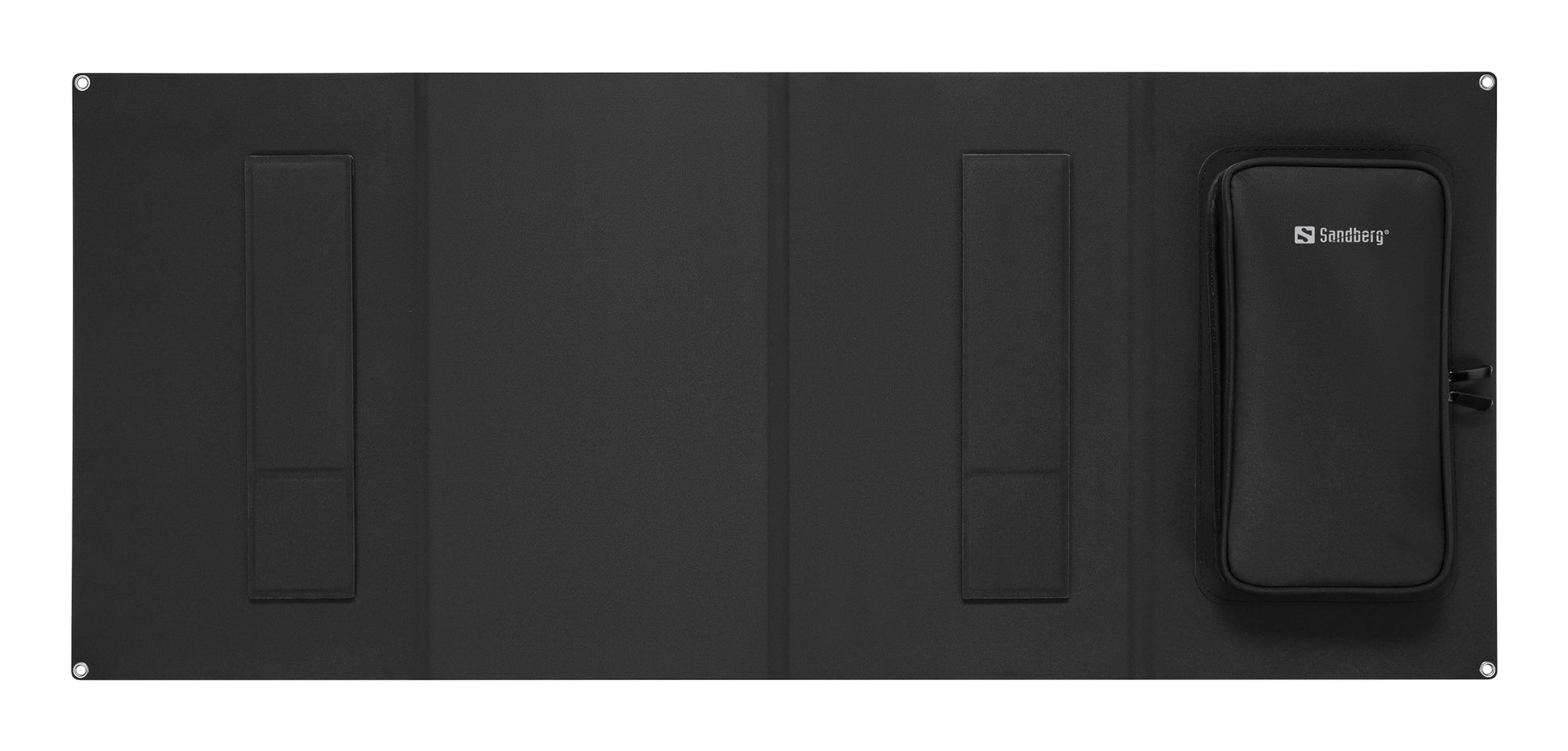 Sandberg Solar Ladegerät Solarpanel-Ladegerät 60 W – USB-C×1, USB-A×1, IP67 – für USB-Geräte