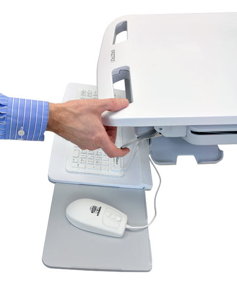 Ergotron StyleView IT-/Medizin-Fahrwagen – für Laptops