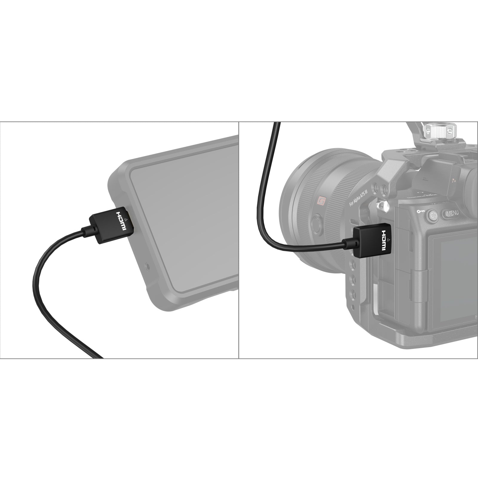 SmallRig HDMI Kabel HDMI 2.0 4K 60 Hz – 0,35 m