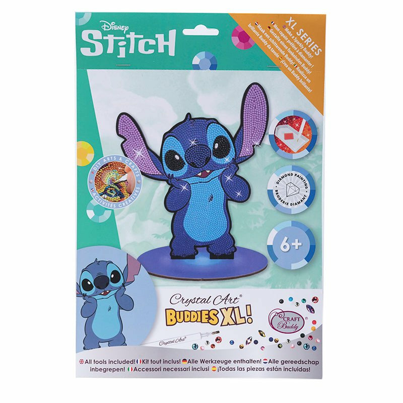 CRAFT Buddy Diamond-Painting-Set – 20 × 25 cm – ab 6 Jahren