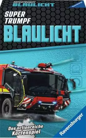 Ravensburger Blaulicht 21 – Kartenspiel, 1–4 Spieler, ab 7 Jahren, 5 Min., IT
