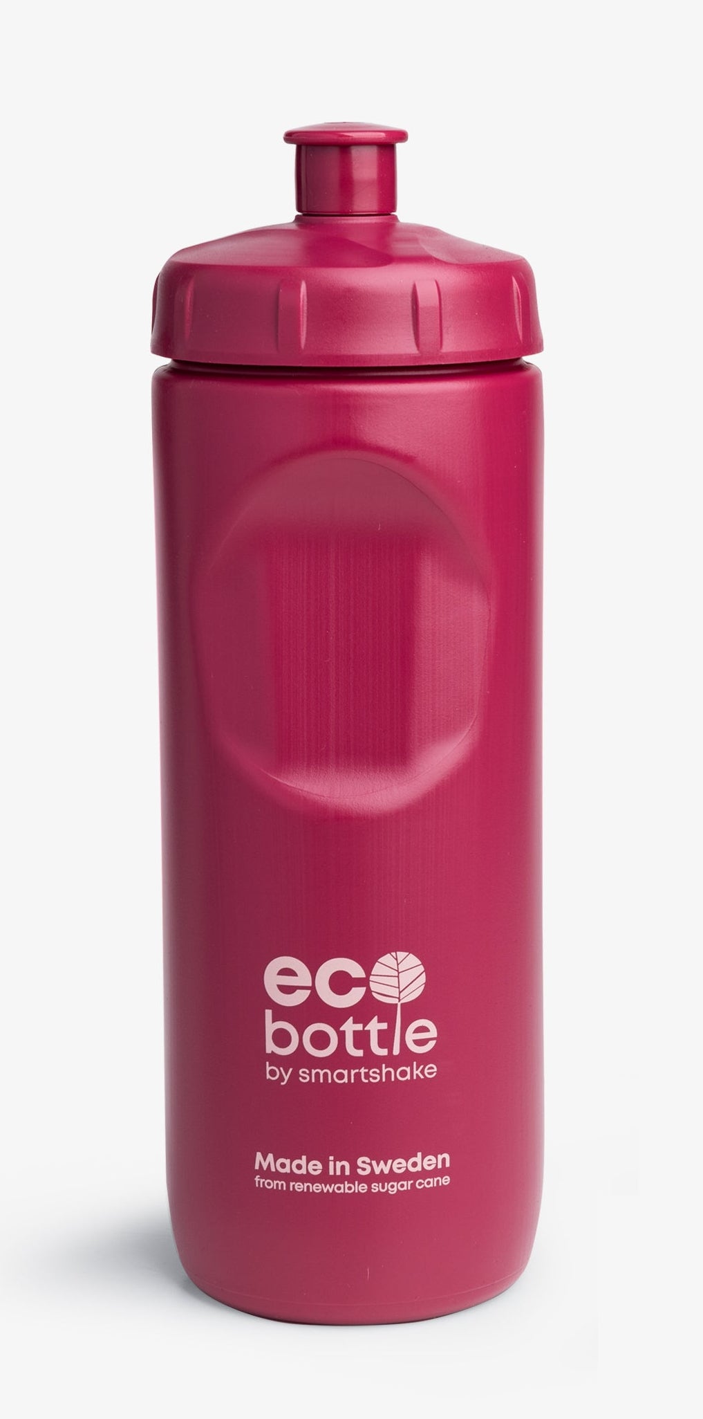 Smartshake EcoBottle Squeeze Trinkflasche 500 ml – Zuckerrohrpulpe (Bagasse), Schraubdeckel, Rosa