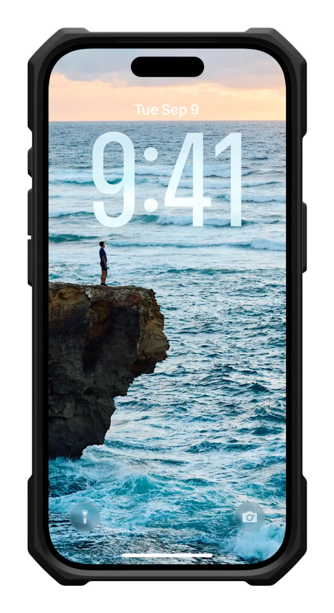 Urban Armor Gear UAG – Essential Armor MS Pro Backcover – für Apple iPhone 17 Pro – schwarz