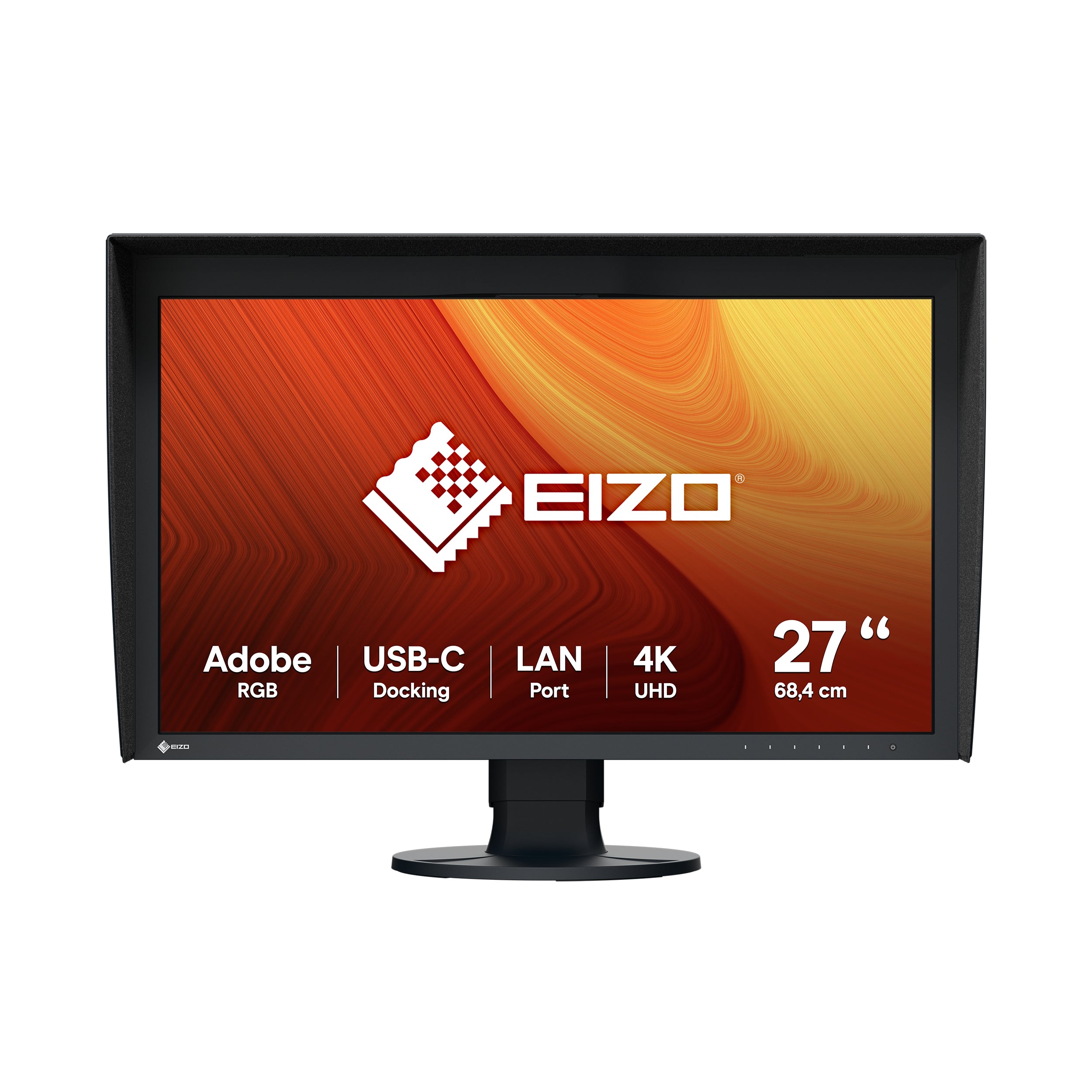 EIZO CG2700X Swiss Edition – Monitor, 27", 3840 × 2160 (UHD 4K), Schwarz
