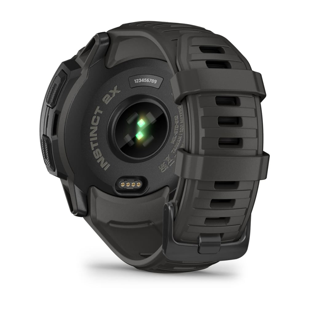 Garmin Instinct 2X Solar – GPS-Smartwatch – 50 mm, 1,1", GPS, MIP, Power Glass, 10 ATM, Graphit