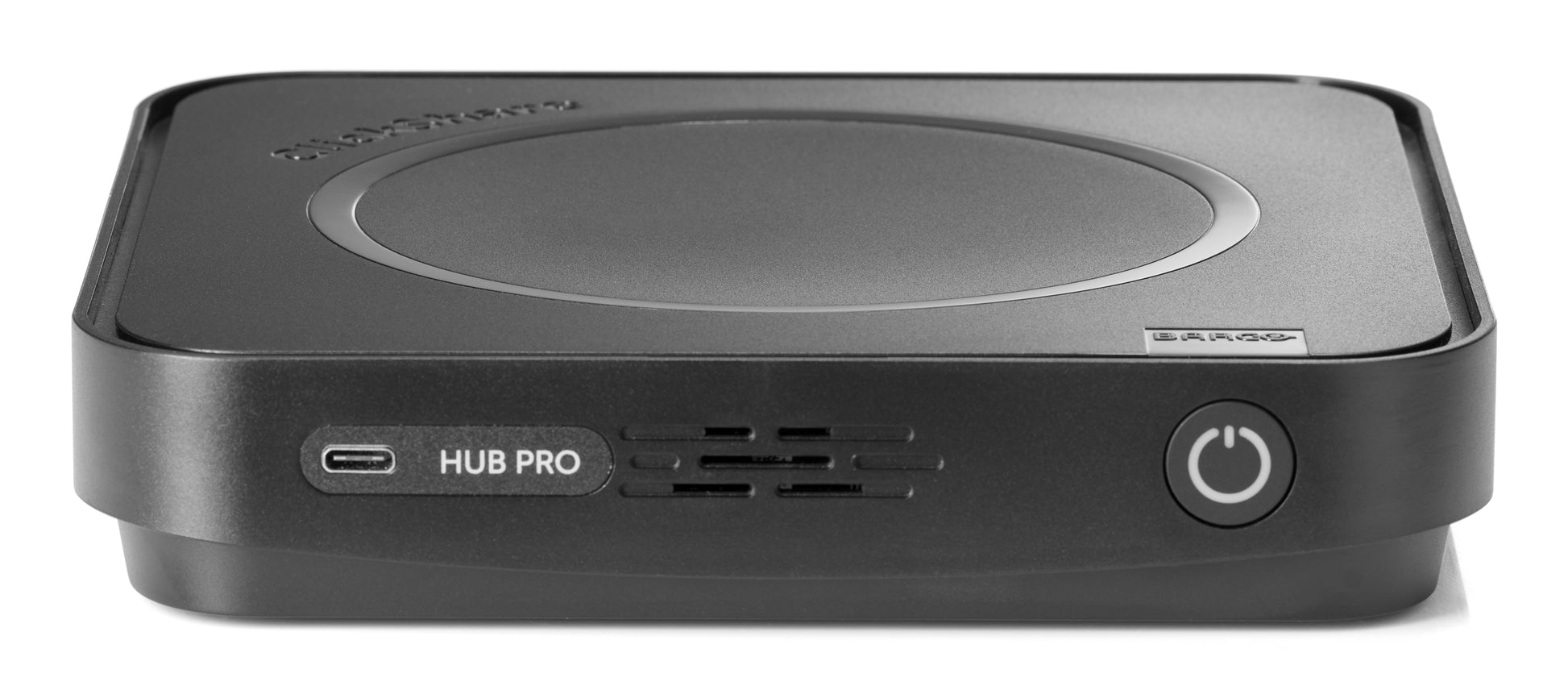 Barco ClickShare Hub Pro Video – Videokonferenzsystem – 5120 × 2160, WLAN/LAN, Bluetooth 5.3, Schwarz