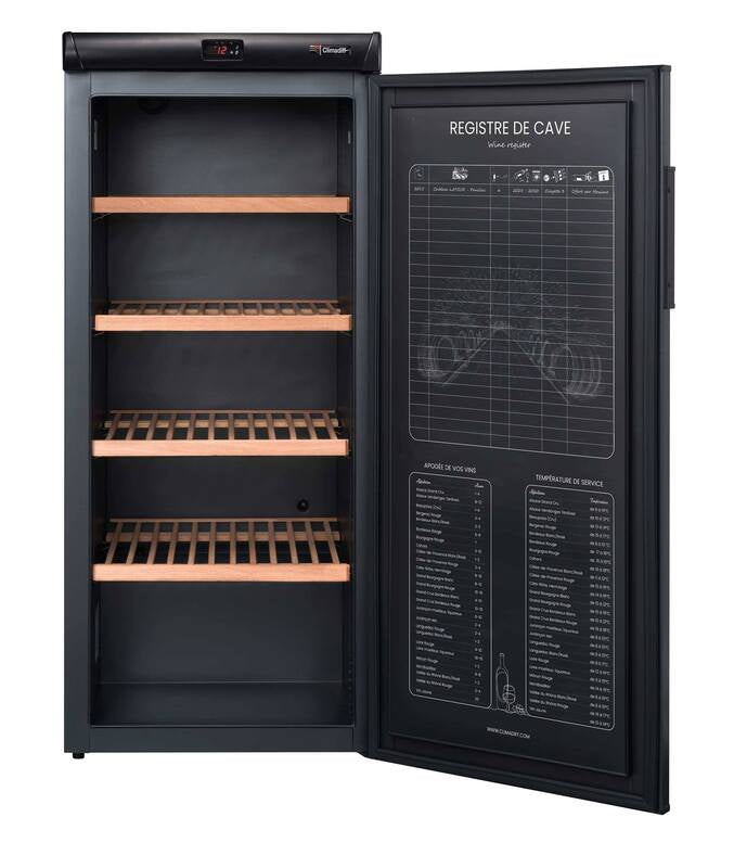 Climadiff Weinkühlschrank RESERVE275F – 479 l, 230 V, Kompressor, Energieeffizienzklasse F